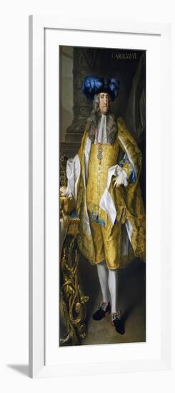 Portrait of Charles VI of Austria-null-Framed Giclee Print