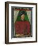 Portrait of Charles VII, King of France, circa 1445-50-Jean Fouquet-Framed Giclee Print