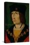 Portrait of Charles VIII King of France-Jean Bourdichon-Stretched Canvas