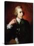 Portrait of Charles Wilson Peale (1741-1827), 1767-9-Benjamin West-Stretched Canvas