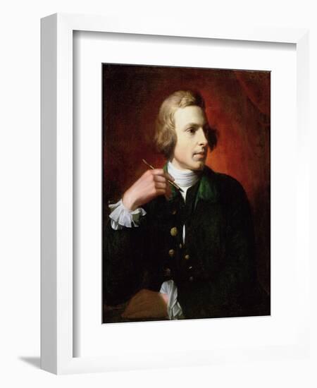 Portrait of Charles Wilson Peale (1741-1827), 1767-9-Benjamin West-Framed Giclee Print