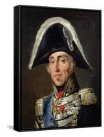 Portrait of Charles X-Horace Vernet-Framed Stretched Canvas