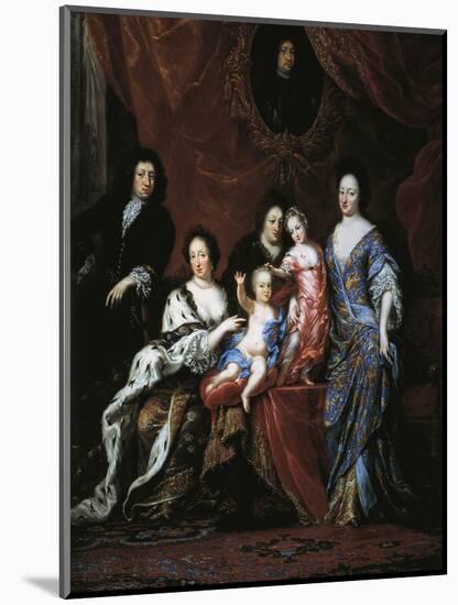 Portrait of Charles XI-null-Mounted Giclee Print