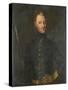 Portrait of Charles XII, King of Sweden-David von Krafft-Stretched Canvas