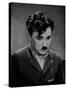 Portrait of Charlie Chaplin-null-Stretched Canvas