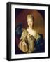 Portrait of Charlotte Aglae of Orleans, 1720S-Pierre Gobert-Framed Giclee Print