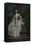 Portrait of Charlotte Beatrix Strick Van Linschoten-Mattheus Verheyden-Framed Stretched Canvas