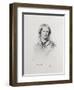 Portrait of Charlotte Bronte, Engraved by Walker and Boutall (Engraving)-George Richmond-Framed Giclee Print