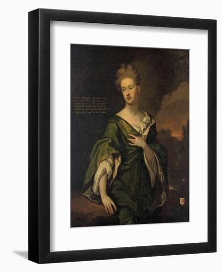 Portrait of Charlotte Clayton-Godfrey Kneller-Framed Giclee Print