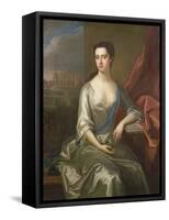 Portrait of Charlotte, Duchess of Somerset-Michael Dahl-Framed Stretched Canvas