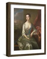 Portrait of Charlotte, Duchess of Somerset-Michael Dahl-Framed Giclee Print