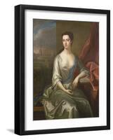 Portrait of Charlotte, Duchess of Somerset-Michael Dahl-Framed Giclee Print