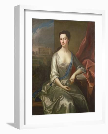 Portrait of Charlotte, Duchess of Somerset-Michael Dahl-Framed Giclee Print