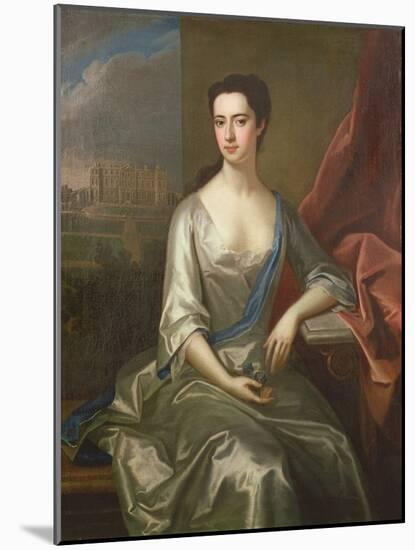 Portrait of Charlotte, Duchess of Somerset-Michael Dahl-Mounted Giclee Print