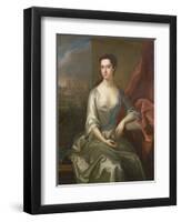 Portrait of Charlotte, Duchess of Somerset-Michael Dahl-Framed Giclee Print