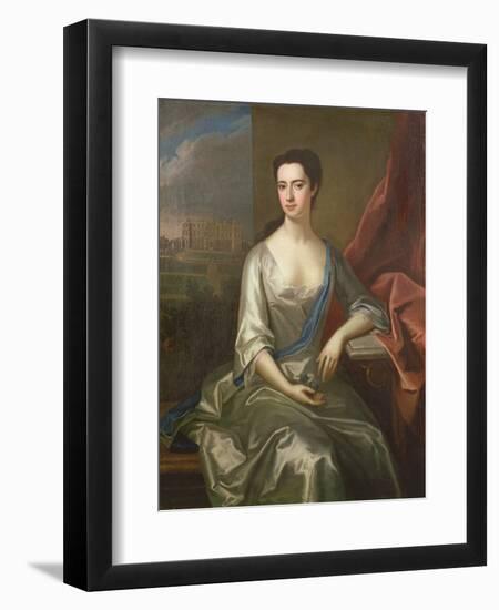 Portrait of Charlotte, Duchess of Somerset-Michael Dahl-Framed Giclee Print