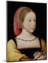 Portrait of Charlotte of France, C.1522-Jean Clouet-Mounted Giclee Print