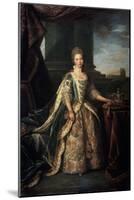 Portrait of Charlotte of Mecklenburg-Strelitz, Wife of King George III of England, 1773-Nathaniel Dance-Holland-Mounted Giclee Print