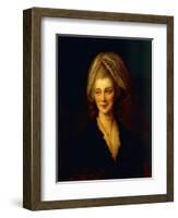 Portrait of Charlotte of Mecklenburg-Strelitz-Thomas J. Somerscales-Framed Giclee Print