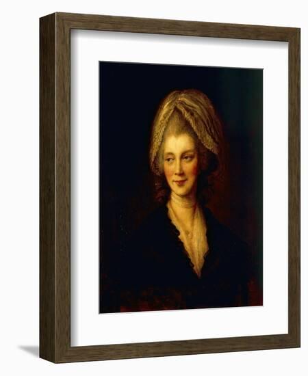 Portrait of Charlotte of Mecklenburg-Strelitz-Thomas J. Somerscales-Framed Giclee Print