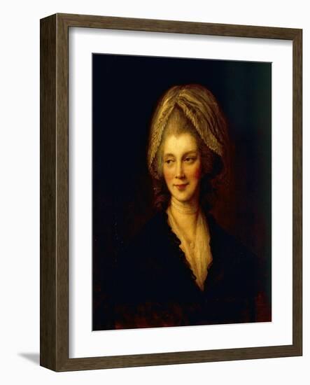 Portrait of Charlotte of Mecklenburg-Strelitz-Thomas J. Somerscales-Framed Giclee Print