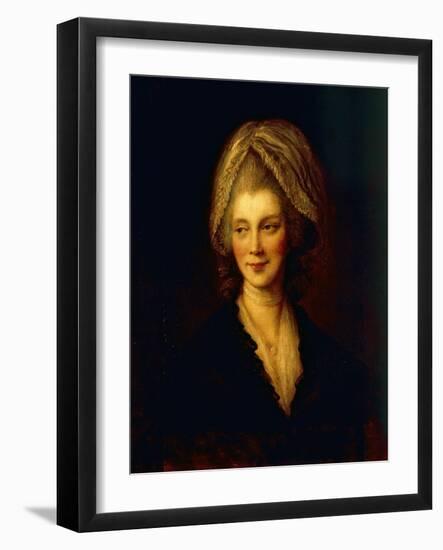 Portrait of Charlotte of Mecklenburg-Strelitz-Thomas J. Somerscales-Framed Giclee Print