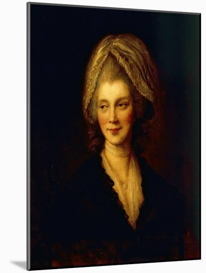 Portrait of Charlotte of Mecklenburg-Strelitz-Thomas J. Somerscales-Mounted Giclee Print