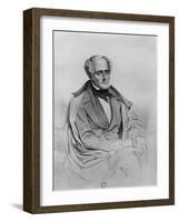 Portrait of Chateaubriand-Marie Alexandre Alophe-Framed Giclee Print