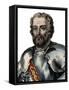 Portrait of Chevalier de Bayard (1476-1524), French soldier-French School-Framed Stretched Canvas