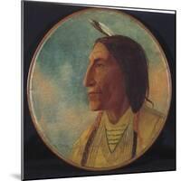 Portrait of Chief Wolf Robe, 1892-Russell-Mounted Giclee Print