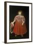 Portrait of Child, 16th Century, Painting by an Unknown Flemish Artist-null-Framed Giclee Print