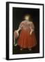 Portrait of Child, 16th Century, Painting by an Unknown Flemish Artist-null-Framed Giclee Print