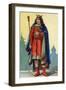 Portrait of Childebert Iii, King of Neustria and Burgundy-Stefano Bianchetti-Framed Giclee Print