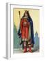 Portrait of Childebert Iii, King of Neustria and Burgundy-Stefano Bianchetti-Framed Giclee Print