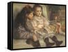 Portrait of Children, 1895-Pierre-Auguste Renoir-Framed Stretched Canvas