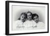 Portrait of Children, Baku, Azerbaijan, 1909-Julian Stanislavovich Zelinsky-Framed Photographic Print