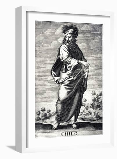 Portrait of Chilon of Sparta-null-Framed Giclee Print