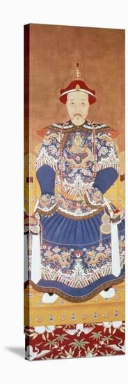 Portrait of Chinese Emperor K'Ang Hsi-null-Stretched Canvas