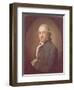 Portrait of Christian Friedrich Voss (1724-179)-Anton Graff-Framed Giclee Print