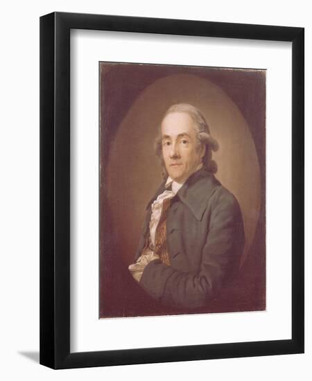 Portrait of Christian Friedrich Voss (1724-179)-Anton Graff-Framed Giclee Print