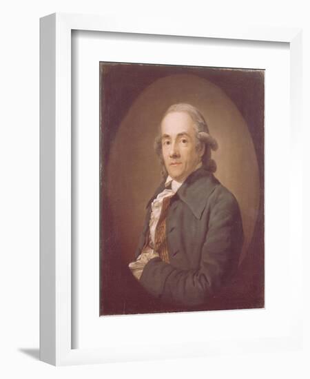 Portrait of Christian Friedrich Voss (1724-179)-Anton Graff-Framed Giclee Print