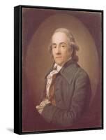 Portrait of Christian Friedrich Voss (1724-179)-Anton Graff-Framed Stretched Canvas