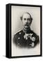 Portrait of Christian IX of Denmark (1818-1906), King of Denmark-French Photographer-Framed Stretched Canvas