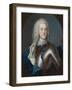 Portrait of Christian Ludwig II, (1683-175) Duke of Mecklenburg, 1731-1732-Georg Weissmann-Framed Giclee Print