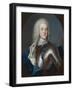 Portrait of Christian Ludwig II, (1683-175) Duke of Mecklenburg, 1731-1732-Georg Weissmann-Framed Giclee Print