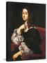 Portrait of Christina of Sweden-null-Stretched Canvas
