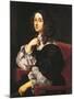 Portrait of Christina of Sweden-null-Mounted Giclee Print