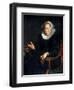 Portrait of Christina Wtewael Van Halen (1568-162), 1601-Joachim Wtewael-Framed Giclee Print