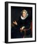 Portrait of Christina Wtewael Van Halen (1568-162), 1601-Joachim Wtewael-Framed Giclee Print