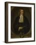 Portrait of Christoffel Van Swoll (Swol, Zwol)-Hendrik van den Bosch-Framed Art Print